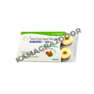 Kamagra Polo 100mg chewable sildenafil tablets designed for quick and effective treatment of erectile dysfunction, offering enhanced sexual health