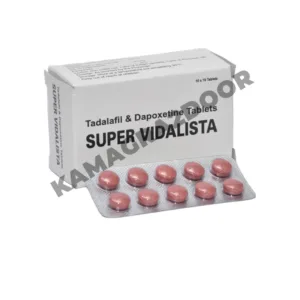 Super Vidalista medication to treat erectile dysfunction and premature ejaculation with long-lasting effects